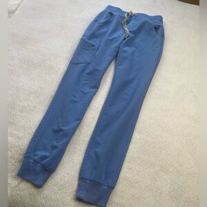 Figs Blue Jogger Scrub Pants Size XXS /T 
Medical Staff or Healthcare